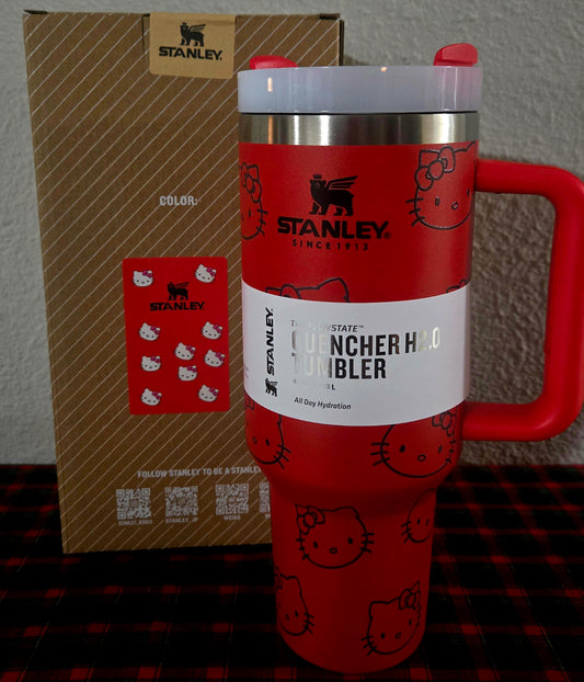 40oz Red Hello Kitty Tumbler