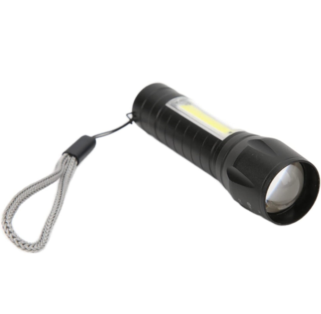 LED Mini Tactical Torch Rechargeable Flashlight Portable USB Charging Flashlight