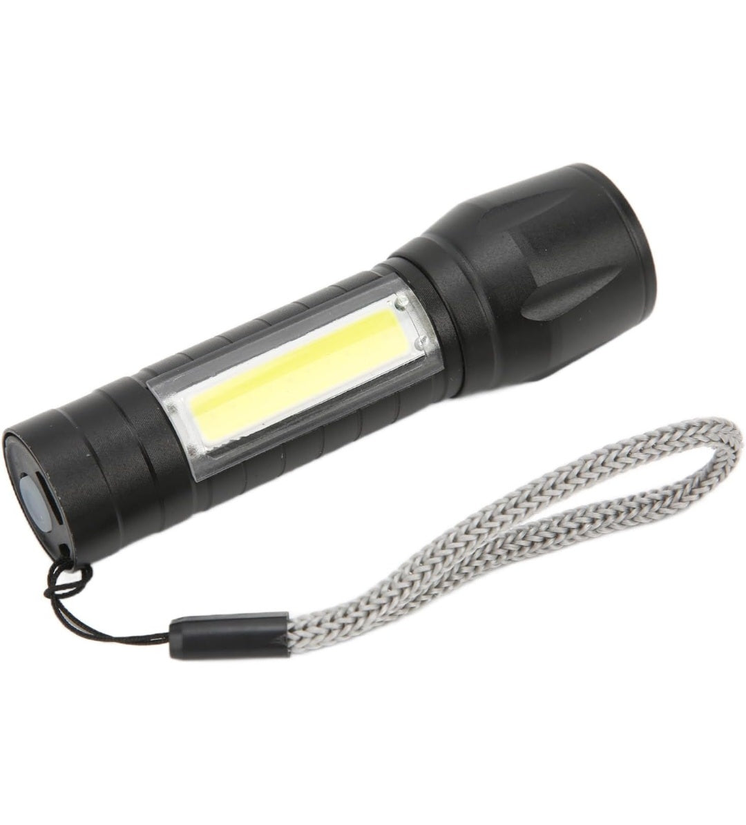 LED Mini Tactical Torch Rechargeable Flashlight Portable USB Charging Flashlight