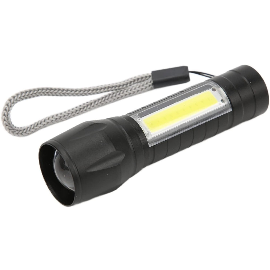 LED Mini Tactical Torch Rechargeable Flashlight Portable USB Charging Flashlight