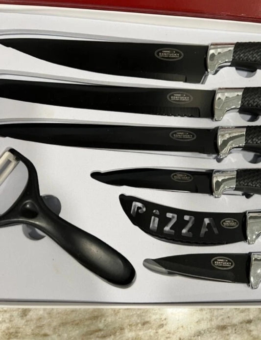 Kentucky Cutlery Company 7 Piece Kitchen Knife Set NEW